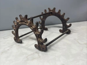 ANTIKER VIKTORIANISCHER GUSSEISEN SCHREIBTISCHPLATTE STIFTSTÄNDER HALTER ORIGINAL OBERFLÄCHE - Bild 1 von 5