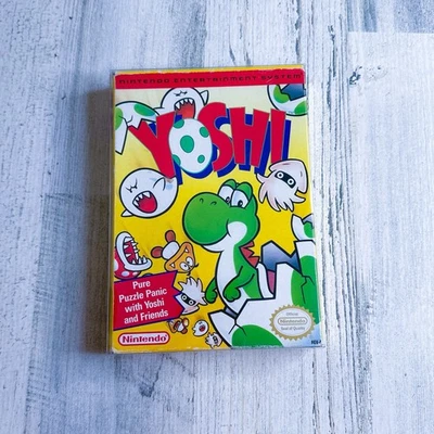 Yoshi (Nintendo Entertainment System, 1992) NES COMPLETE w/ Box manual game - Image 1 of 4