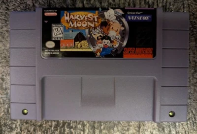 Cartucho de juego SNES Harvest Moon para subasta (leer breve descripción) Foto 1 de 3