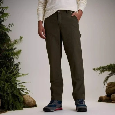 Новый с Ярлыками Alpine дизайн утилиты работы брюки размер 42 винтажный оливковый предварительно стирка расслабленный крой - Изображение 1 из 4