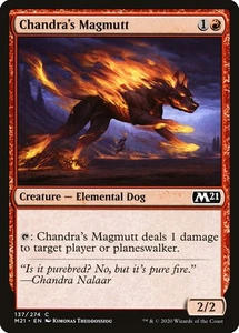 Chandra's Magmutt (137) Core Set 2021 M21 MTG Magic - Picture 1 of 1