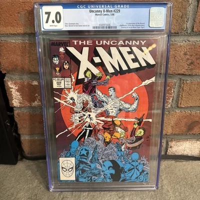 Marvel Comics 1988 Uncanny X-Men #229 CGC 7.0 Colossus Appearance - Image 1 of 4