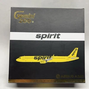 Gemini Jets 1:200 Spirit A321 Airbus Bankrupt Rare Bonus Miles Die Cast Merger - Picture 1 of 5