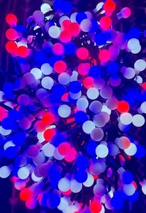 Outdoor Christmas Decorations 400 LED Star Lights Easy Installation & Waterproof - Picture 1 of 8