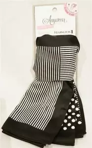 Neu Remington Anywhere Haar & Handgelenk Kopftuch Bandana - Streifen/Punkte - Bild 1 von 1