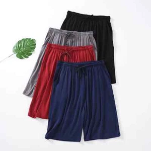 Pantaloncini Uomo Estivi Sottili Cinque Punti Home Shorts Sciolti Casual Taglia Grande - Foto 1 di 18
