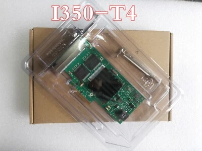 Intel I350-T4V2 I350-T4 PCI-E Quad Port RJ45 Gigabit Server Adapter US seller - Image 1 of 4