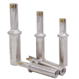 Taladro de inserción indexable para torno refrigerante 2xD, D8 mm ~ D14 mm para inserto XCMT040104 - Imagen 1 de 11