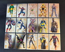 2014 Rittenhouse Marvel Universe - 15 Card Base Lot - Pack Fresh (G)