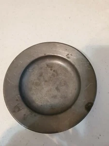 Heavy Metal Trinket Dish Possibility Pewter 5 3/4" Round x 3/4" Deep - Picture 1 of 9