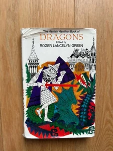 The Hamish Hamilton Book of DRAGONS - Roger Lancelyn Green 1st Edition 1970 HBDJ - Picture 1 of 22