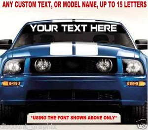SCHEIBENSCHRIFTZUG AUFKLEBER SHELBY STICKER GT COBRA 5.0 USA (passt Mustang) - Bild 1 von 1