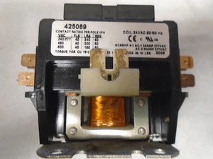 Protech Contactor 425069; 24VAC; 50/60HZ---"USED" - Picture 1 of 3