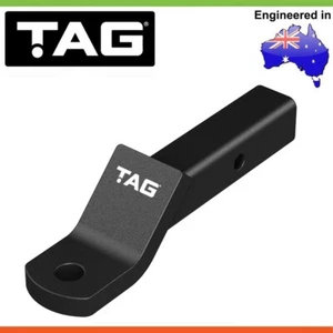 New * TAG * Tow Ball Mount - 208mm Long, 135ᄚ Face, 50mm Square Hitch - Foto 1 di 5