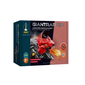 Johnco Giantraptor Armoured Dinosaur Robot Childrens STEM Building Toy Kit 8y+ - Picture 1 of 3
