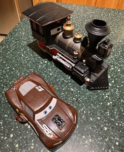 Disney Cars Muir Planes Fire & Rescue Railroad Train Vehicle XRS Racing Diecast - Picture 1 of 17