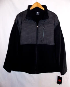 NWT New Balance Full Zip Fleece Shell Men`s Jacket Size 2X - Picture 1 of 9