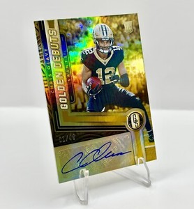 2022 Gold Standard CHRIS OLAVE Rookie Golden Debuts Auto Saints RC #’d 1/49 MINT