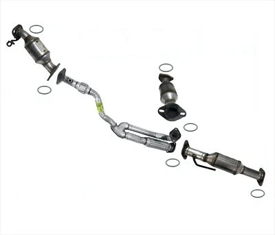 Front Rear Converters & UnderBody Flex Y Pipe for Buick Enclave 3.6L V6 09-15 - Image 1 of 4