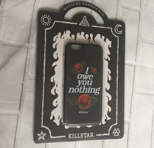 Killstar IPhone 6 Phone case I owe you nothing red Rose's Valentines Goth Emo #l