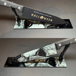 Michael Myers 2018 Küchenmesser mit sublimiertem Ständer - Bild 1 von 7