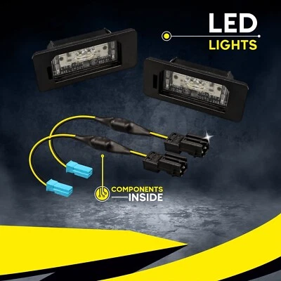 ★ ORIGINAL LED Kennzeichenbeleuchtung für BMW X5 X6 E70 E71 E72 X5M X6M ★ - Bild 1 von 4