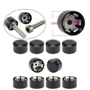 Motorrad Schrauben Abdeckungen Kappen Bolt Toppers Für Harley 7,5-10mm Schraube - Picture 1 of 2