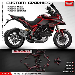 Kit Gráficos Adhesivo Adhesivo para Multistrada 1200 2010 2011 2012 2013 2014 - Imagen 1 de 8