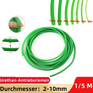 Runder Urethan Antriebsriemen Durchmesser 2/3/4/5/6/8/10mm Raue Oberfläche 1M DE - Bild 1 von 11
