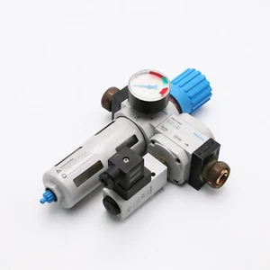 Festo 162706 LFR-D-7-MIDI + 162792 FRM-H-D-MIDI + 10773 mit Manometer - Bild 1 von 4