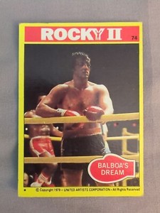 Both Cards - 1979 Topps Rocky II #74 & #72