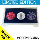 2023 KEW GARDENS 3X COIN SET (RED,WHITE & BLUE)  WITH COA OUT OF  100 SETS