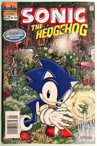 SONIC Il Riccio Fumetto #38 Settembre 1996 CODA INSACCATA e imbarcata VG- - Foto 1 di 3