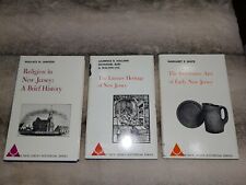The New Jersey Historical Series lot of 3 HCDJ D Van Nostrand Princeton NJ
