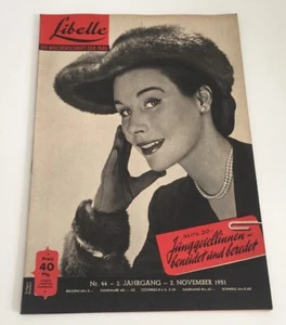 Libelle Zeitschrift 02. November 1951 Retro Vintage Rar - Bild 1 von 2