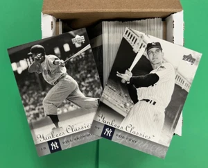 2004 UPPER DECK YANKEE CLASSICS BASEBALL NEAR COMPLETE SET 89/90 - Picture 1 of 1