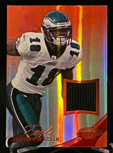 2012 Certified Mirror Red Materials #84 Jeremy Maclin Eagles GAME WORN /199 - Picture 1 of 2