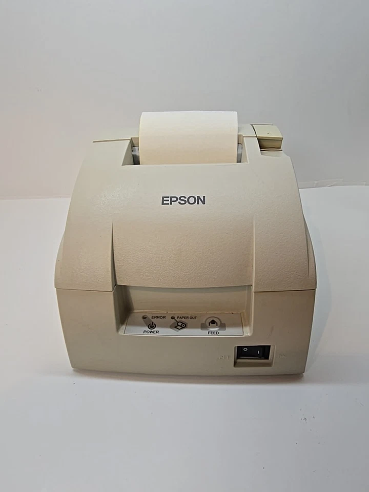 Epson POS Receipt Dot Matrix 2 Color Printer TM-U220PB/M188D 603 Parallel Port  - Image 1 of 4