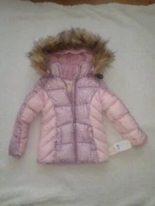 Madden Girl Removable Faux Fur 4/5 size 4T 5T Winter Warm Jacket - Picture 1 of 6