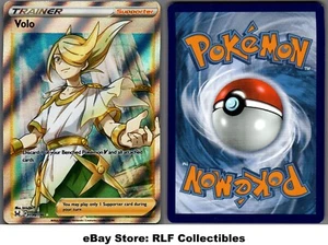 2022 Pokemon, Lost Origin, #196/196 Volo, Full Art Holo Ultra Rare (b) - Picture 1 of 1