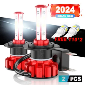 2x H7 LED Headlight Bulbs Kit Low Beam For Mazda 3 2004 2005 2006 2007 2008 2009 - Picture 1 of 13