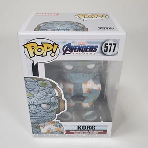Funko Pop! Marvel Avengers Endgame Korg # 577 Vinyl Bobble Head Action Figure - Picture 1 of 7