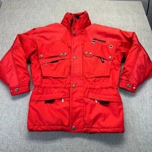 Nevica Ski Jacket Mens Size XL Red FS 25 Thermulate Recco Avalanche System - Picture 1 of 10