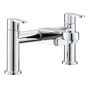 Waterfall Bathroom Taps Chrome Basin Mixer Bath Filler Shower Deck Tap Sets - Picture 1 of 4