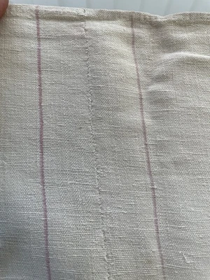 Drap de milieu ancien en chanvre/7438V5 - Photo 1/4