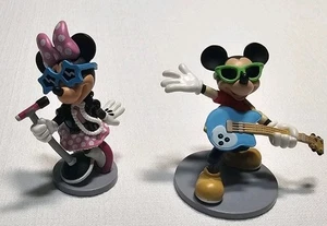 Disney Store Minnie Mouse And Mickey Mouse Rockstars - Picture 1 of 8