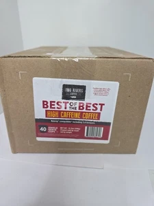 Two Rivers Kaffee BEST OF The BEST Kaffee mit hohem Koffeingehalt 40 K-Tassen. Exp.2027 - Bild 1 von 3