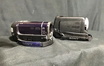 Sony DCR-SR47 HDD 60GB Digital Handycam Camcorder’s and Sony sx44 untested - Image 1 of 4