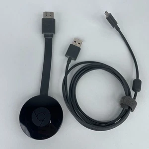 Google Chromecast 1080p HD Media Streaming Device - NC2-6A5, With Power Cord - Picture 1 of 3
