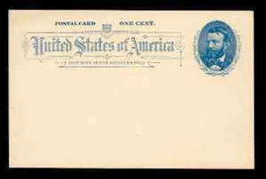 UX11 1c ULYSSES S. GRANT MINT POSTAL CARD - Picture 1 of 2